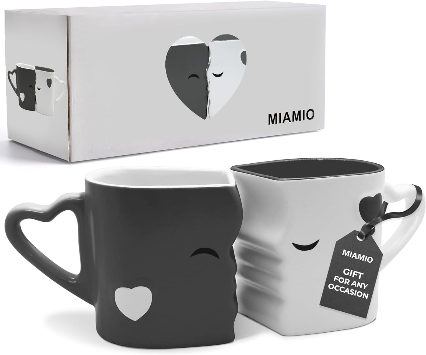 Coffee Mugs/Kissing Mugs Set Ceramic